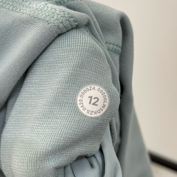 [12] 2022 Lululemon Athletica Align Pant High Rise 28” Aqua Mint Green Hazy Jade - Picture 14 of 14